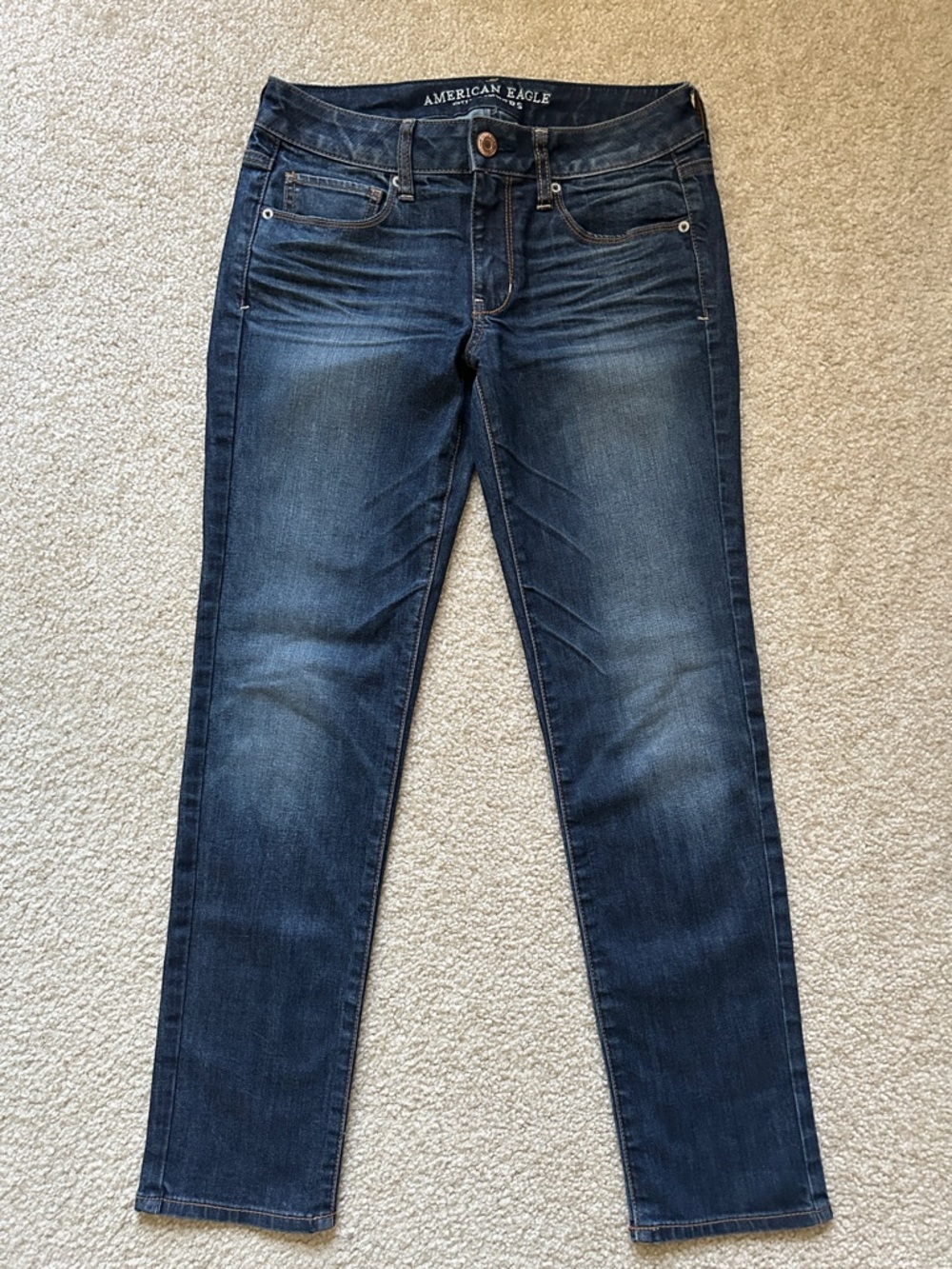 American Eagle Outfitters Indigo Blue Skinny Jeans